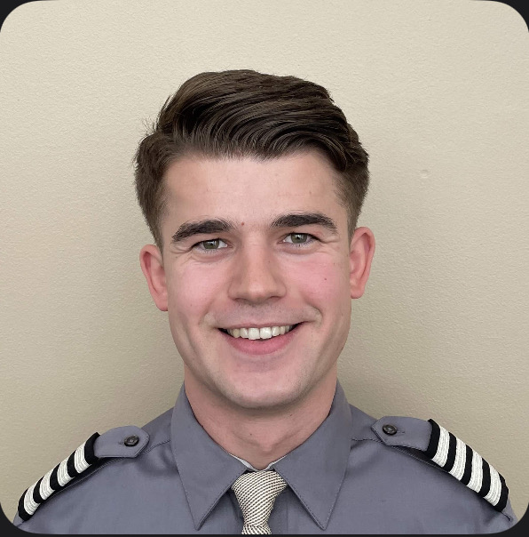 Professional pilot headshot
